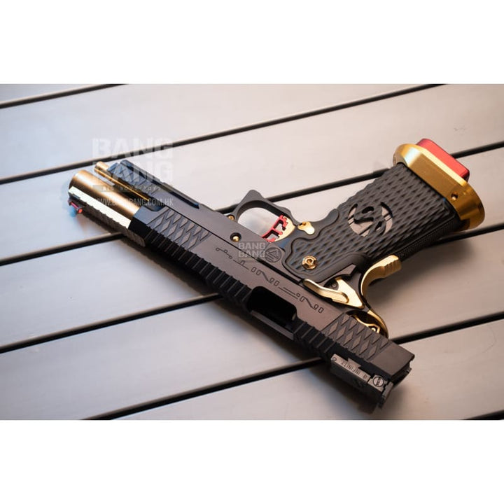 FULL CUSTOM BUILT SV RHOMBUS SIGHT TRACKER COMPLETED AIRSOFT (WITH MAG) - Bang Bang Airsoft