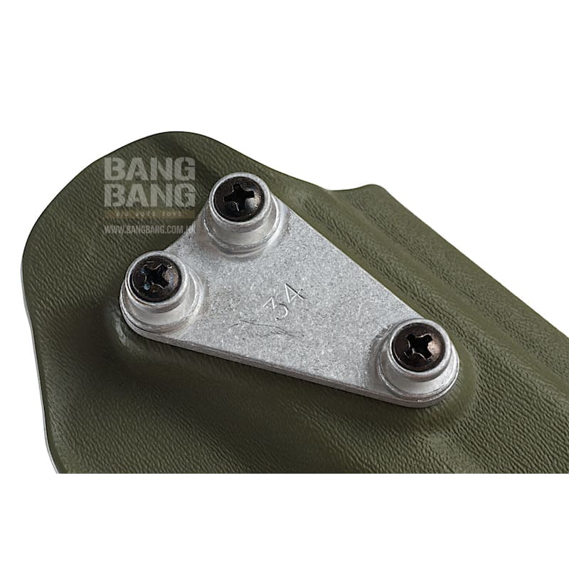 G - CODE OSH RTI Kydex Holster for G Series 17 / 22 / 31 (Left Hand / OD) - Bang Bang Airsoft