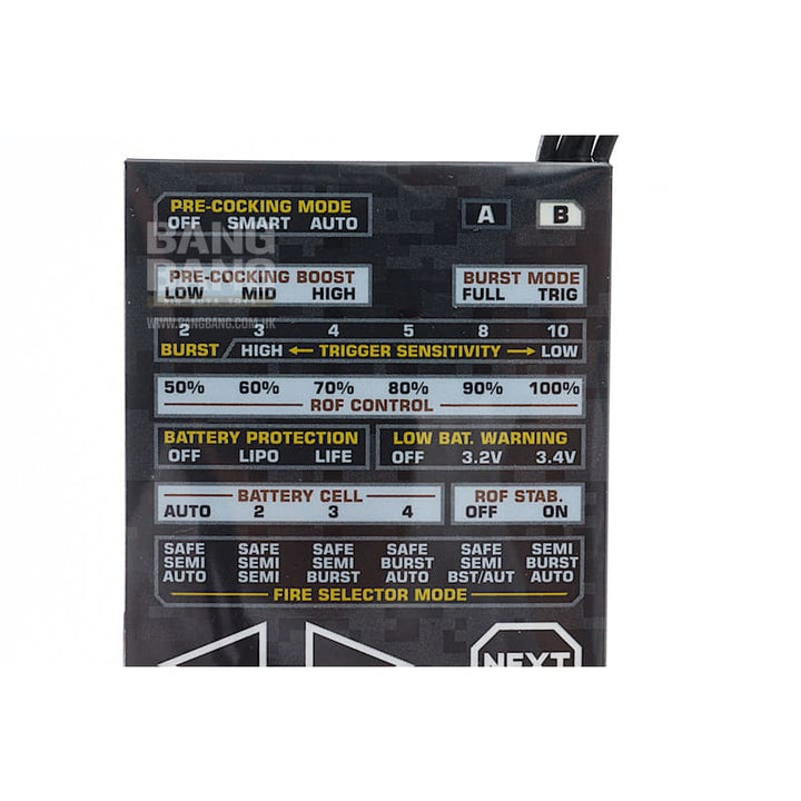 GATE TITAN Tactical Programming Card - Bang Bang Airsoft