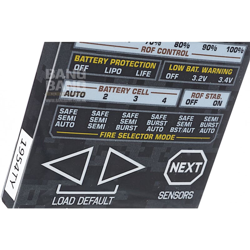 GATE TITAN Tactical Programming Card - Bang Bang Airsoft