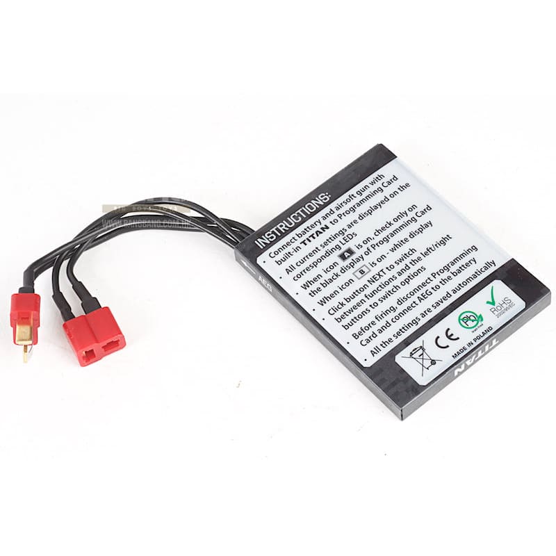 GATE TITAN Tactical Programming Card - Bang Bang Airsoft