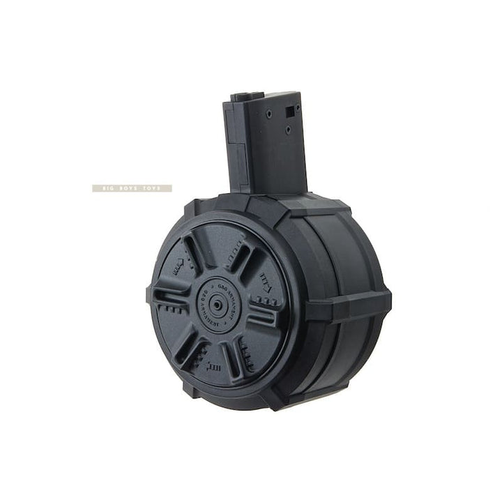 G&G 2300rds Auto Winding Drum Magazine for M4 / M16 Series Airsoft AEG Rifle - Black - Bang Bang Airsoft