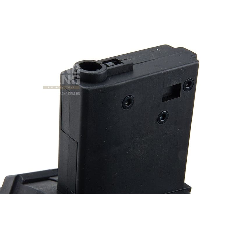 G&G 2300rds Auto Winding Drum Magazine for M4 / M16 Series Airsoft AEG Rifle - Black - Bang Bang Airsoft