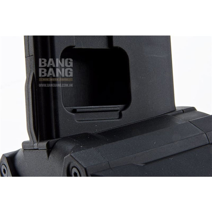G&G 2300rds Auto Winding Drum Magazine for M4 / M16 Series Airsoft AEG Rifle - Black - Bang Bang Airsoft