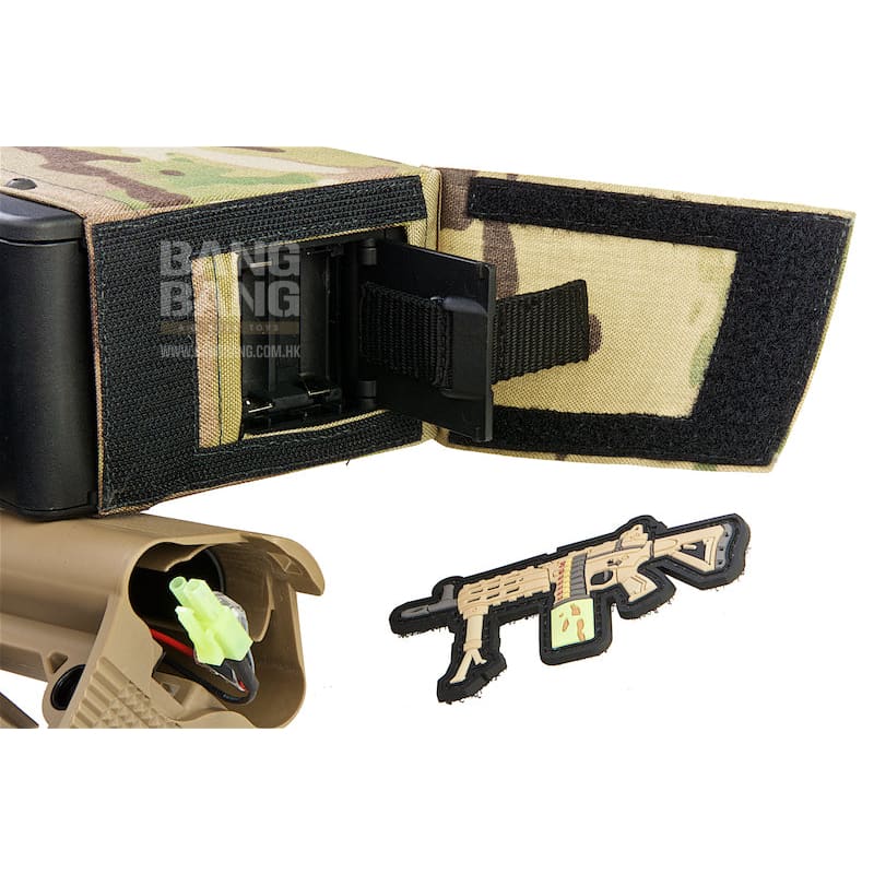 G&G CM16 LMG AEG - Desert TAN - Bang Bang Airsoft