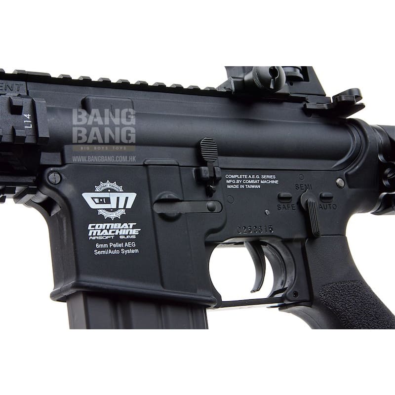 G&G CM16 Raider AEG Airsoft Rifle - Black - Bang Bang Airsoft