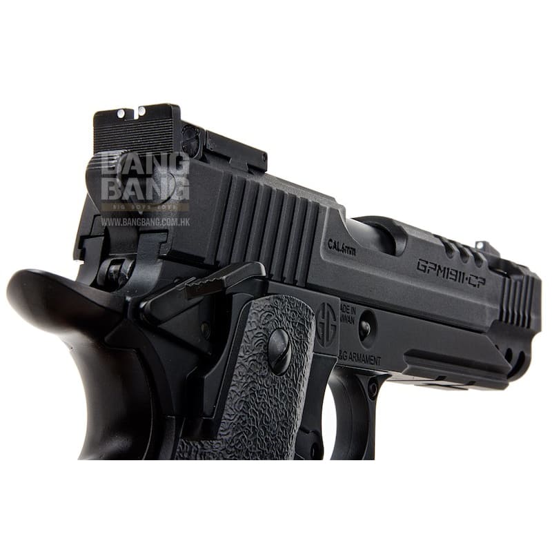 G&G GPM1911CP Gas Blowblack Pistol - Bang Bang Airsoft