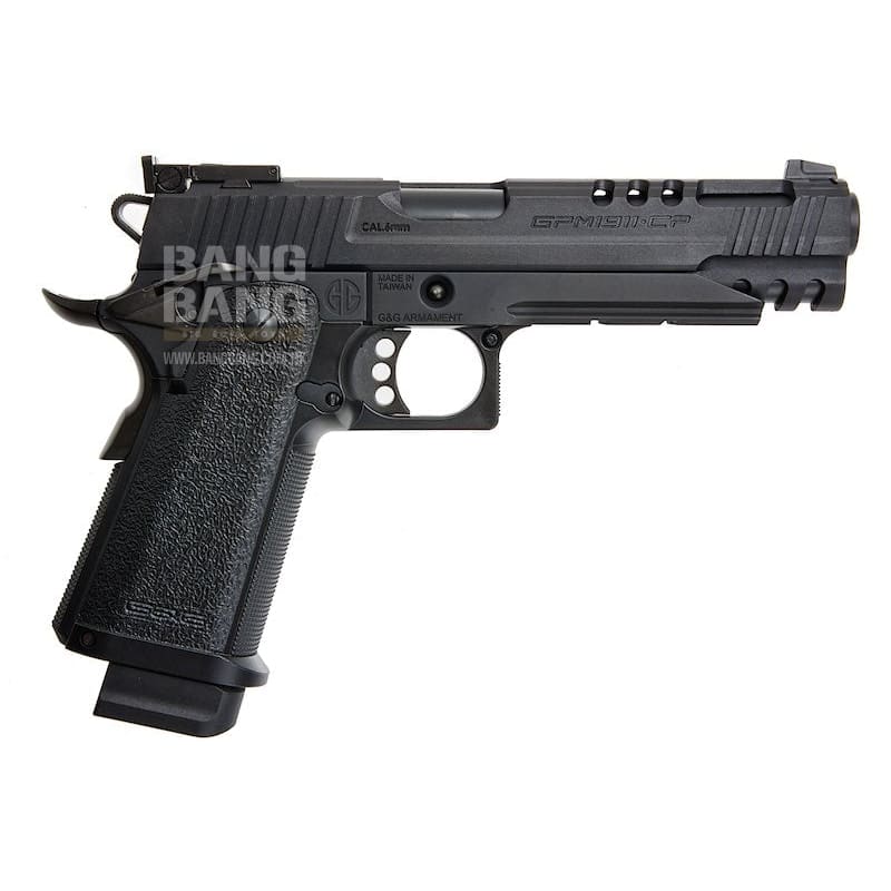 G&G GPM1911CP Gas Blowblack Pistol - Bang Bang Airsoft