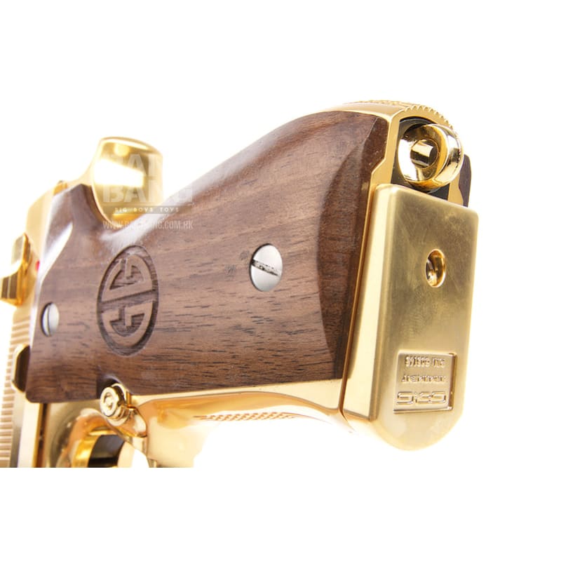 G&G GPM92 Gold Limited Edition GBB Pistol - Bang Bang Airsoft