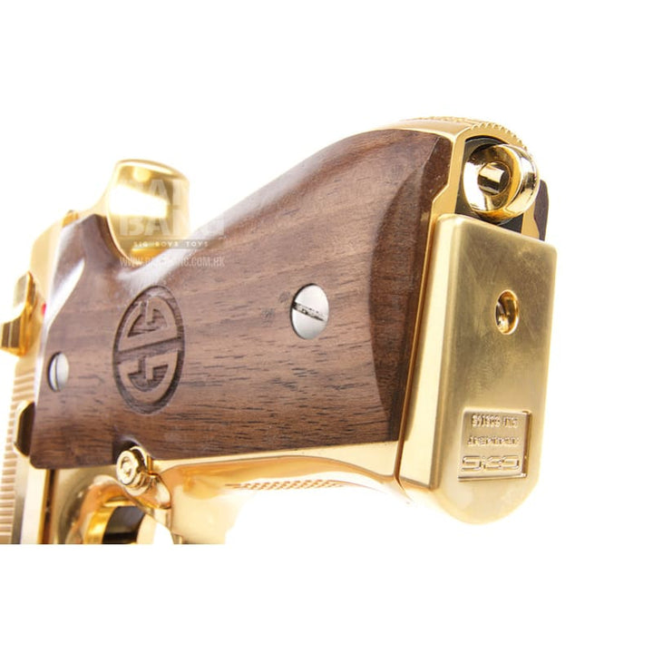 G&G GPM92 Gold Limited Edition GBB Pistol - Bang Bang Airsoft