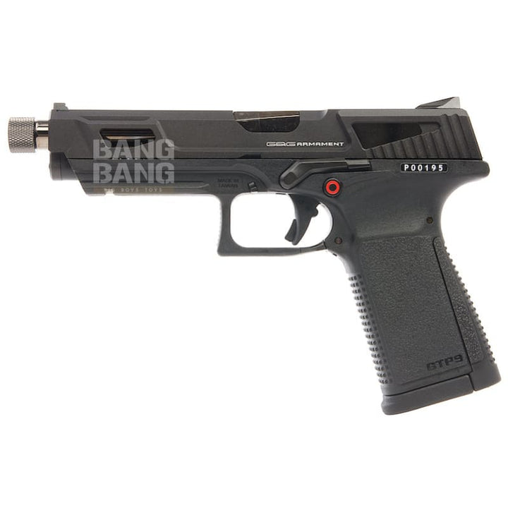 G&G GTP 9 MS GBB Pistol - Black - Bang Bang Airsoft