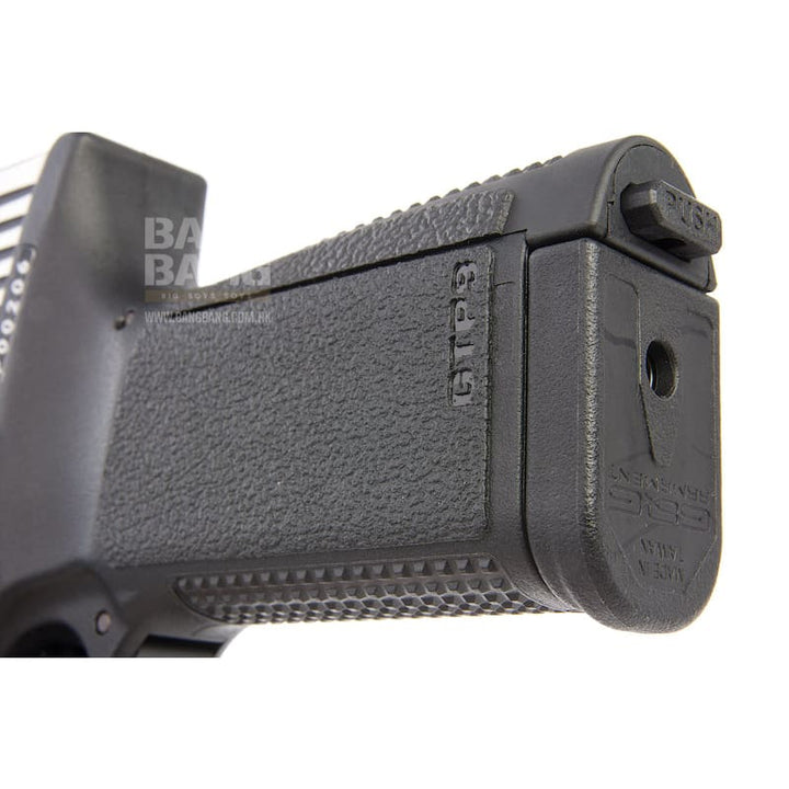 G&G GTP 9 MS GBB Pistol - Silver - Bang Bang Airsoft