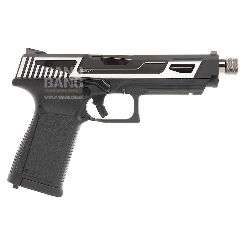 G&G GTP 9 MS GBB Pistol - Silver - Bang Bang Airsoft