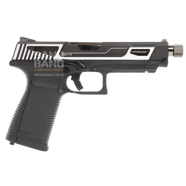 G&G GTP 9 MS GBB Pistol - Silver - Bang Bang Airsoft