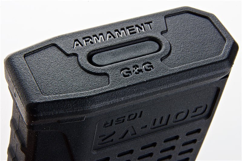 G&G M4 Magazine GOM V2 (105 rounds Airsoft AEG Magazine) - Black - Bang Bang Airsoft