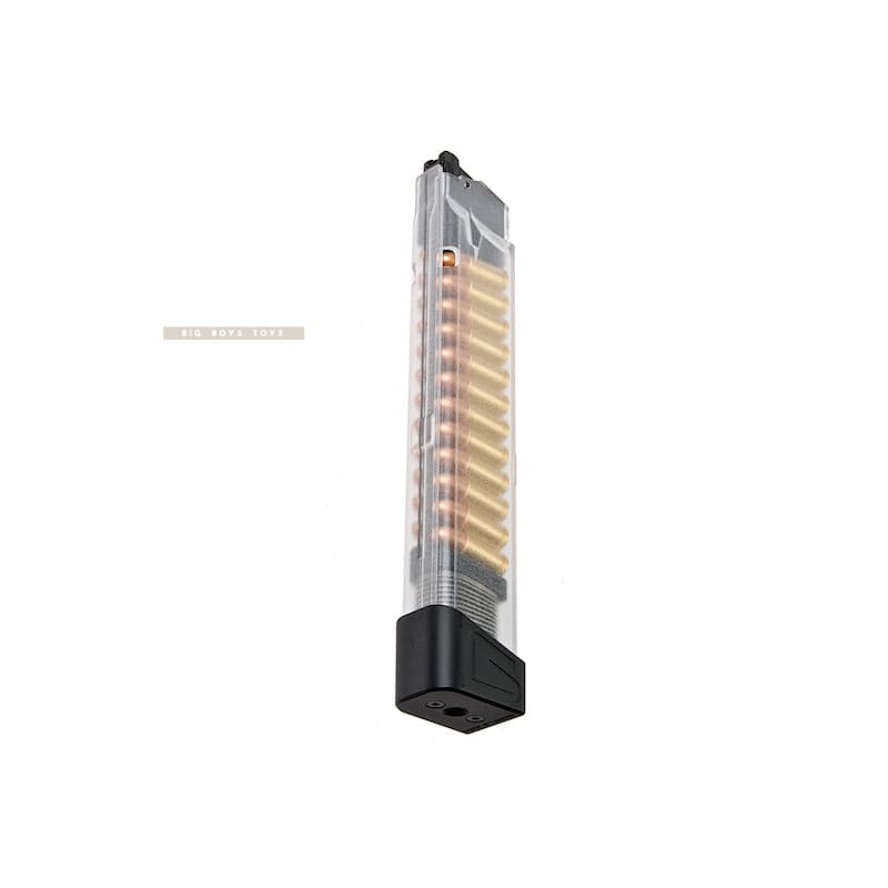 G&g piranha 20rds transparent long gas magazine w/
