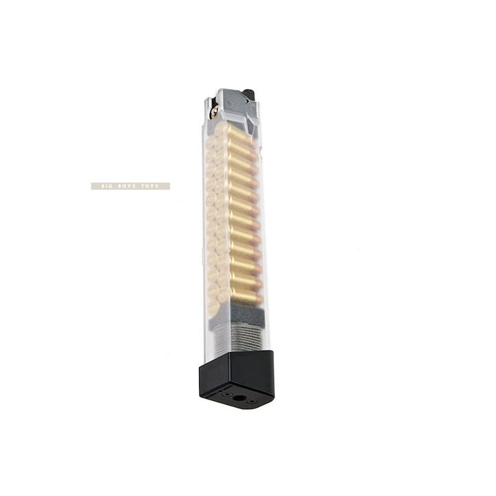 G&G Piranha 20rds Transparent Long Gas Magazine w/ Decorative Round - Bang Bang Airsoft