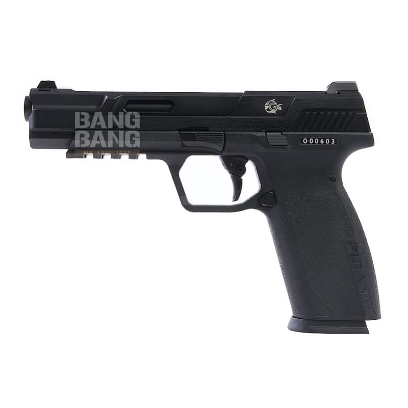 G&G Piranha MKI GBB Pistol - Black - Bang Bang Airsoft