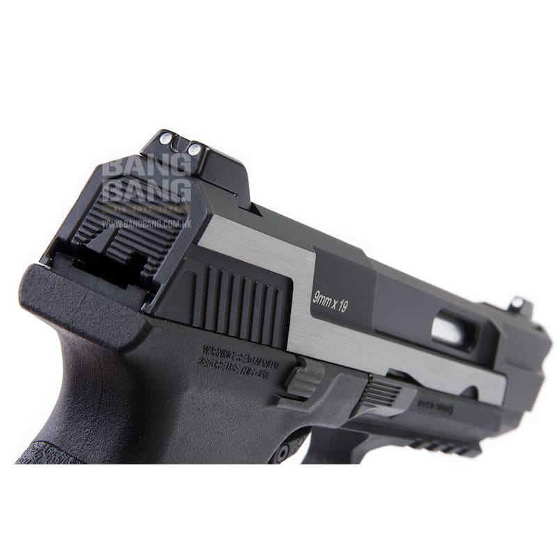 G&G Piranha MKI GBB Pistol - Silver - Bang Bang Airsoft