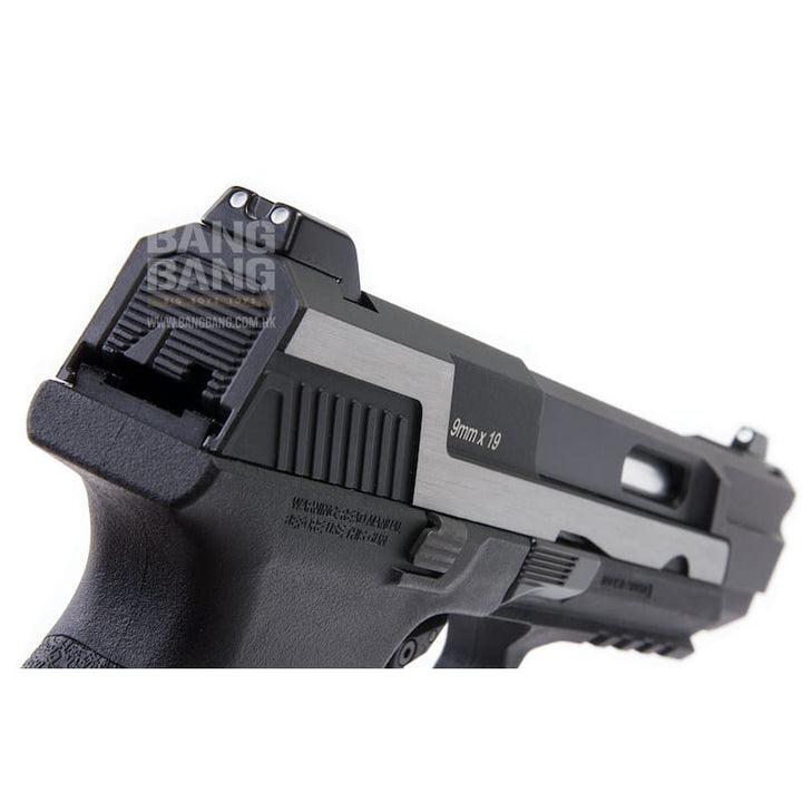 G&G Piranha MKI GBB Pistol - Silver - Bang Bang Airsoft