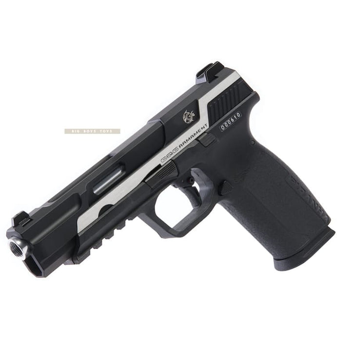 G&G Piranha MKI GBB Pistol - Silver - Bang Bang Airsoft