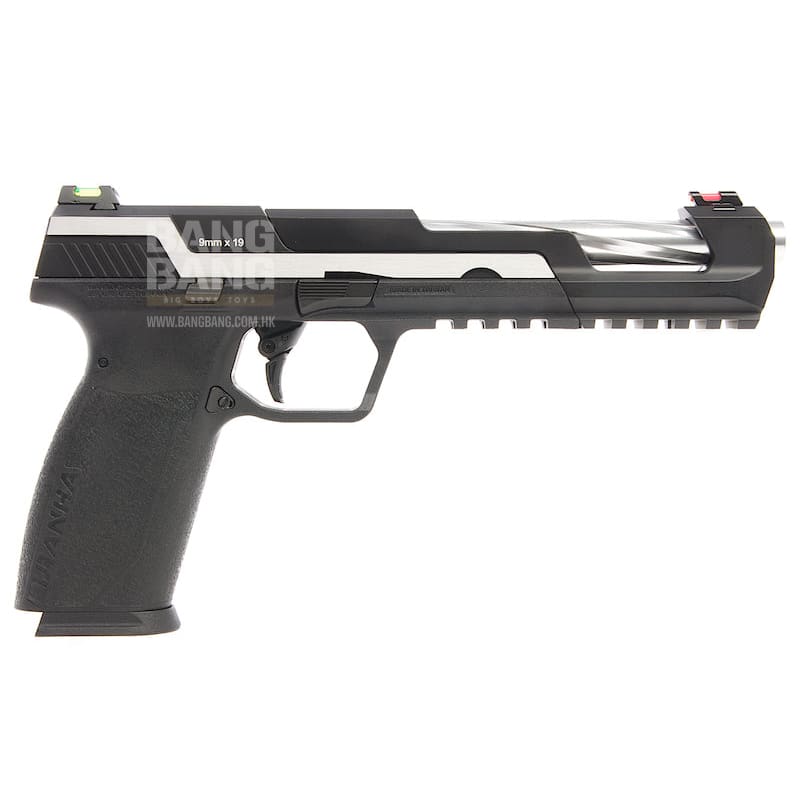 G&G Piranha SL GBB Pistol - Silver - Bang Bang Airsoft
