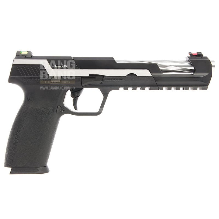 G&G Piranha SL GBB Pistol - Silver - Bang Bang Airsoft