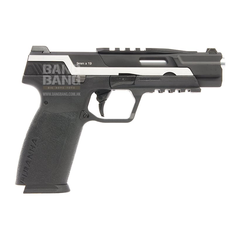 G&G Piranha TR GBB Pistol - Silver - Bang Bang Airsoft