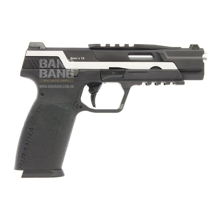 G&G Piranha TR GBB Pistol - Silver - Bang Bang Airsoft