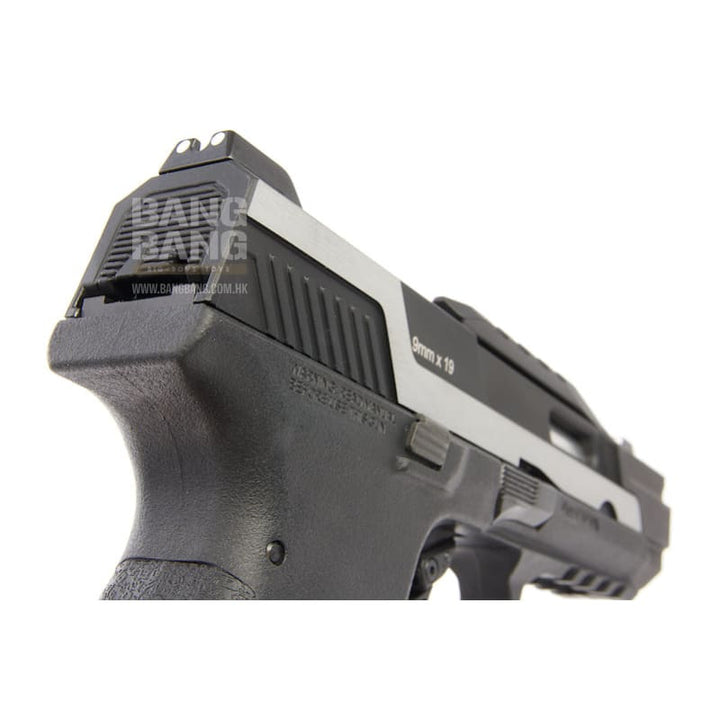 G&G Piranha TR GBB Pistol - Silver - Bang Bang Airsoft