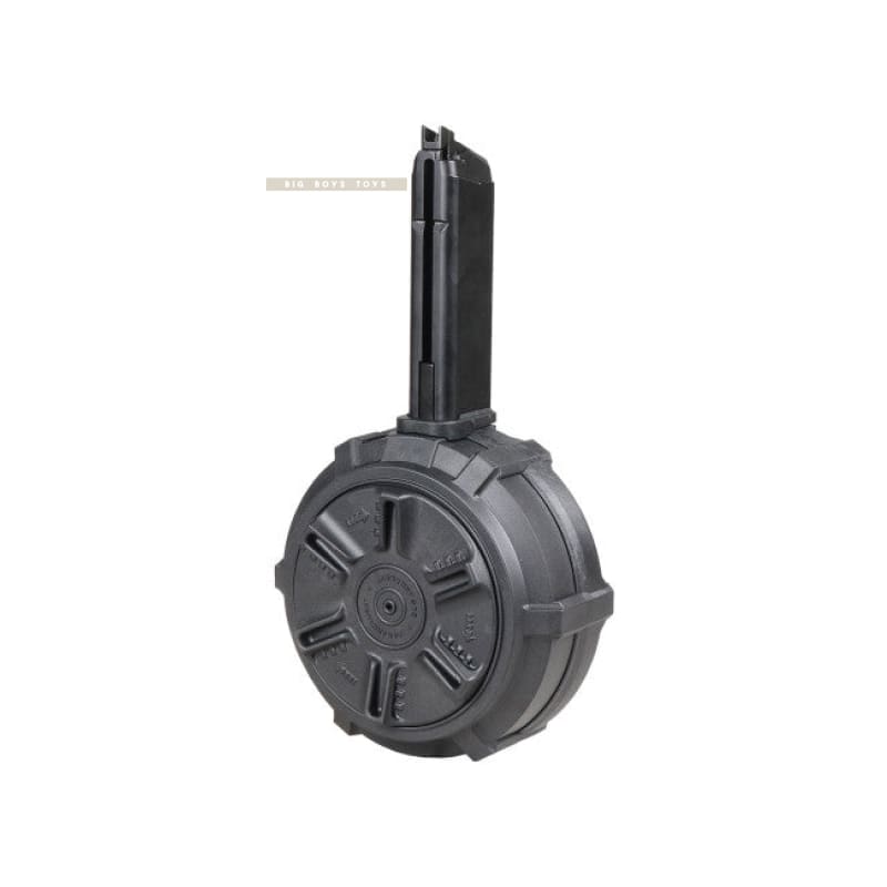 G&G SMC 9 Magazine (300 rounds Green Gas Drum Magazine) - Black - Bang Bang Airsoft