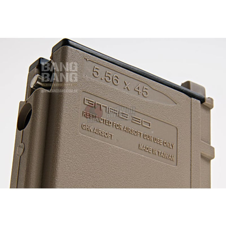 GHK 40rds GMAG Gas Magazine for GHK G5 / M4 GBBR - TAN - Bang Bang Airsoft