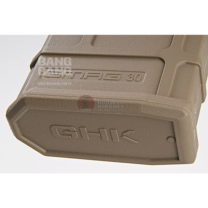 GHK 40rds GMAG Gas Magazine for GHK G5 / M4 GBBR - TAN - Bang Bang Airsoft