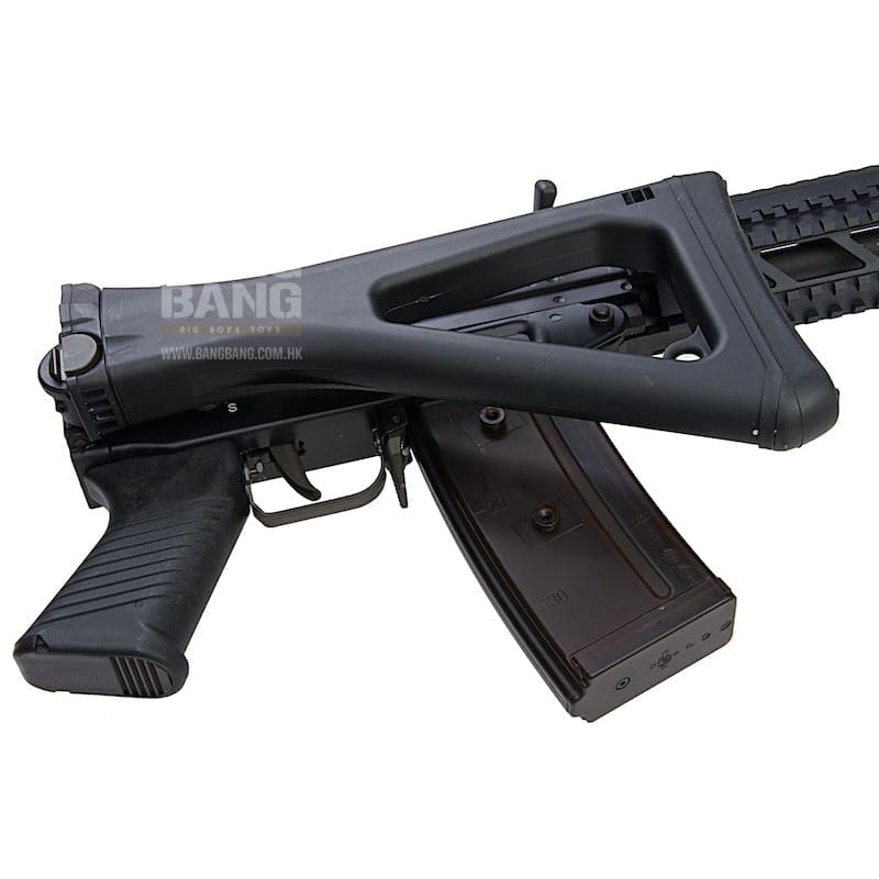 GHK 551 Tactical GBBR (QPQ) - Bang Bang Airsoft