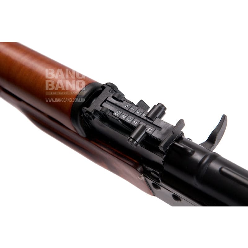 GHK AKMS Gas Blowback Rifle - Bang Bang Airsoft