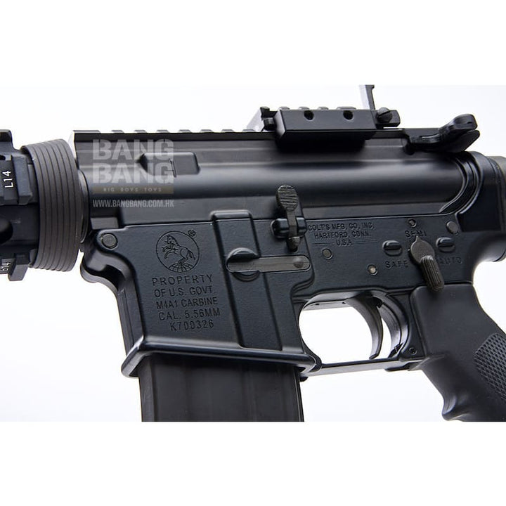 GHK COLT Licensed M4 RAS GBB 14.5 inch - Black - Bang Bang Airsoft