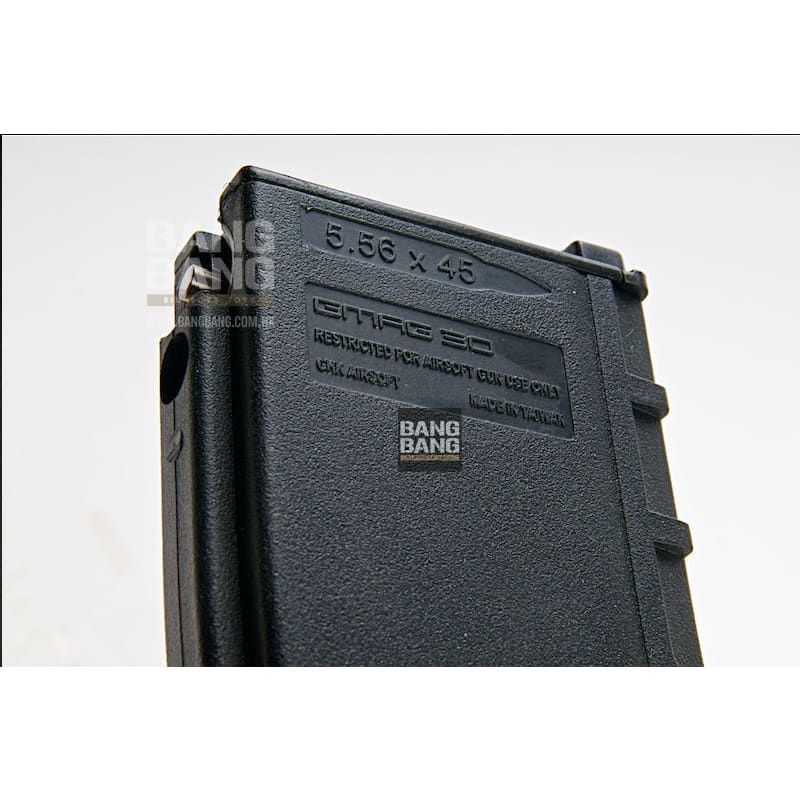 GHK M4 GMAG V3 Green Gas Magazine (32 rounds, Compatible with G5) - Black - Bang Bang Airsoft