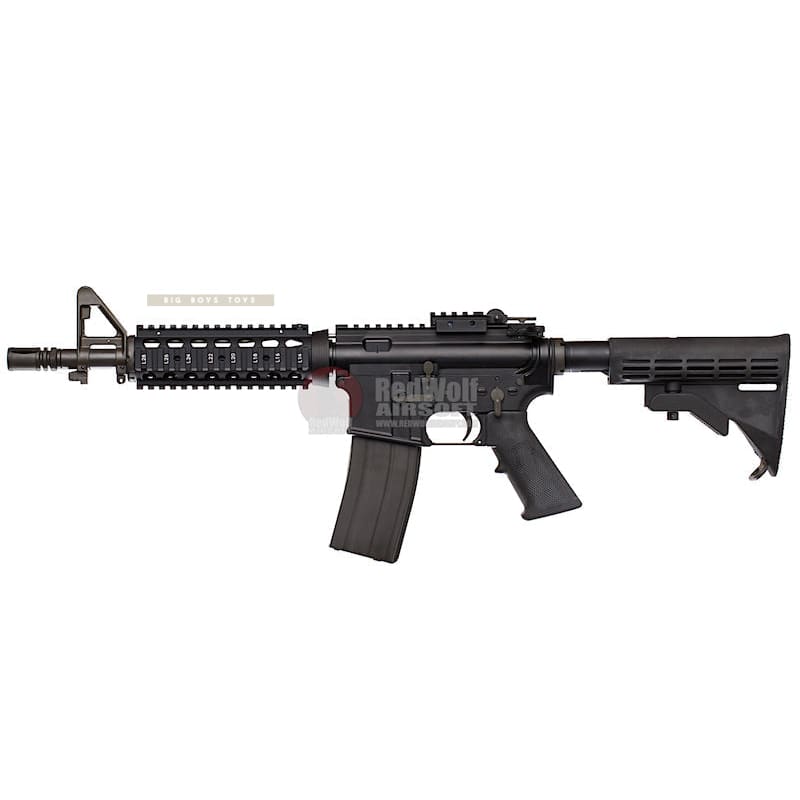 Ghk m4 ras gbb 10.5 inch (blank marking)- black gas blow