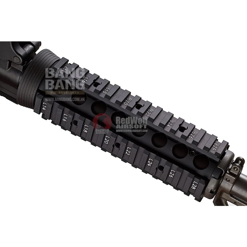 Ghk m4 ras gbb 10.5 inch (blank marking)- black gas blow