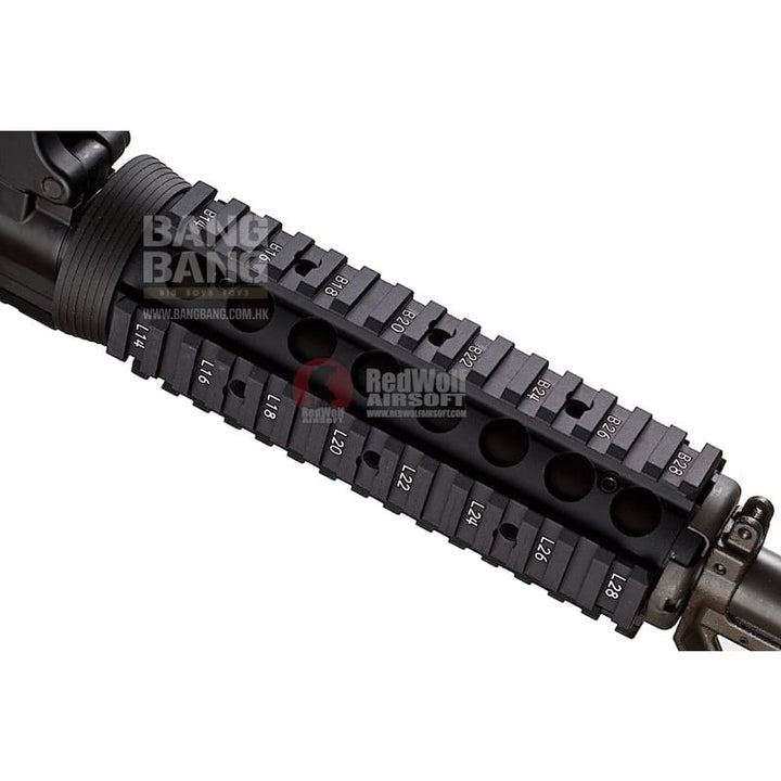 GHK M4 RAS GBB 10.5 inch (Blank Marking) - Black - Bang Bang Airsoft