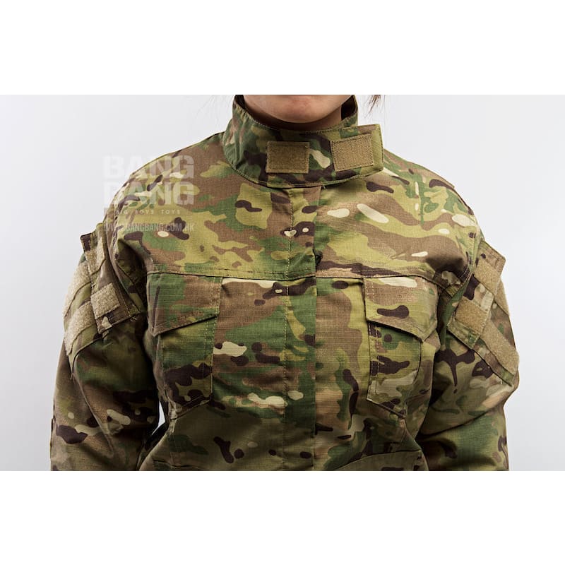 Ghost Gear Ladies BDU Slim Jacket - Multicam (Japan S Size) - Bang Bang Airsoft