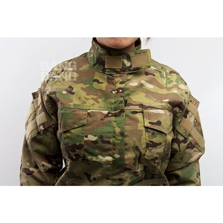 Ghost Gear Ladies BDU Slim Jacket - Multicam (Japan S Size) - Bang Bang Airsoft