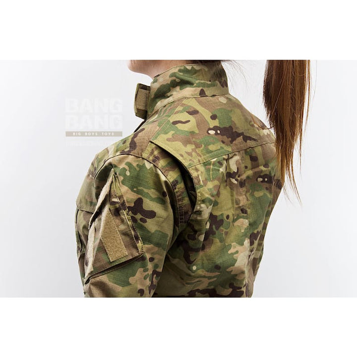 Ghost Gear Ladies BDU Slim Jacket - Multicam (Japan S Size) - Bang Bang Airsoft