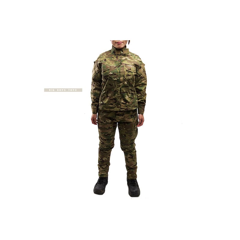 Ghost Gear Ladies BDU Slim Jacket - Multicam (Japan S Size) - Bang Bang Airsoft