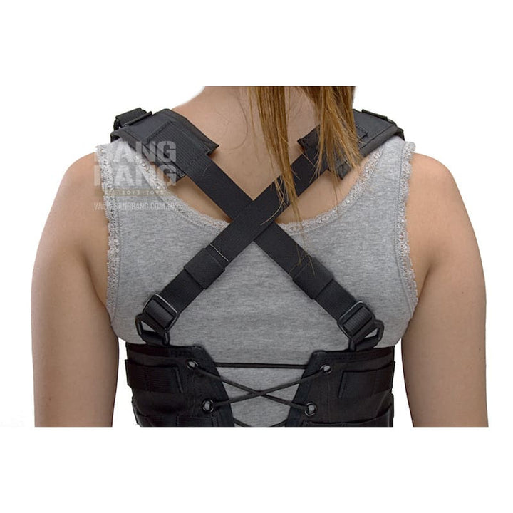 Ghost Gear Ladies Corset Rig Sharp Compact - Black - Bang Bang Airsoft