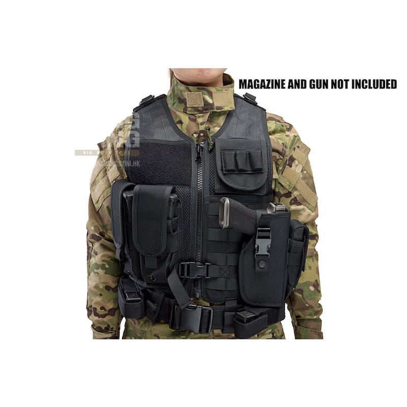 Ghost Gear Lady's Multi Purpose Vest V1 - Black - Bang Bang Airsoft