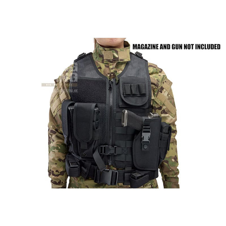 Ghost Gear Lady's Multi Purpose Vest V1 - Black - Bang Bang Airsoft