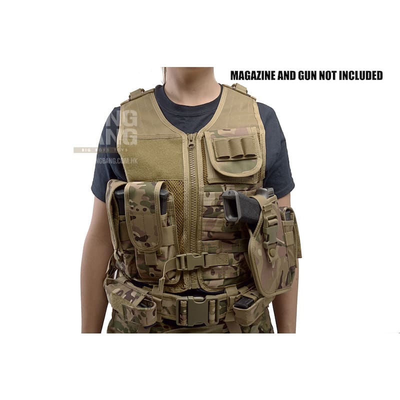 Ghost Gear Lady's Multi Purpose Vest V1 - Multicam - Bang Bang Airsoft