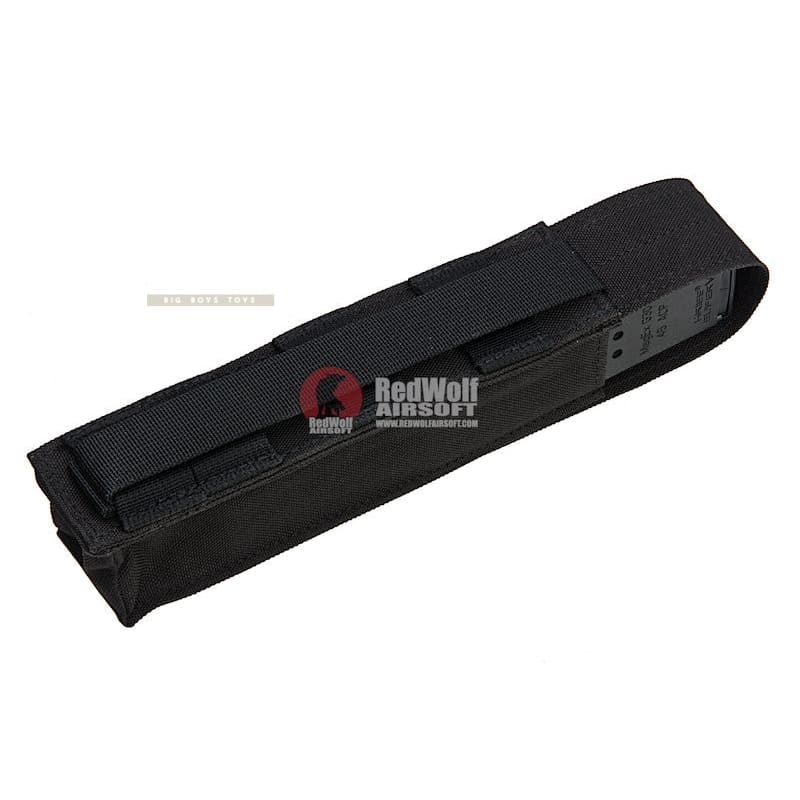 Ghost Gear Single Long Magazine Pouch for Kriss Vector AEG - Black - Bang Bang Airsoft