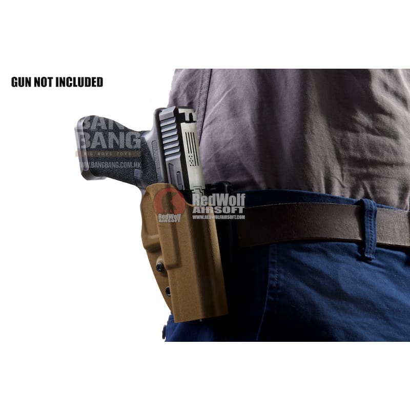 Gk tactical 0305 kydex holster for model 17 / 18c / 19 - de